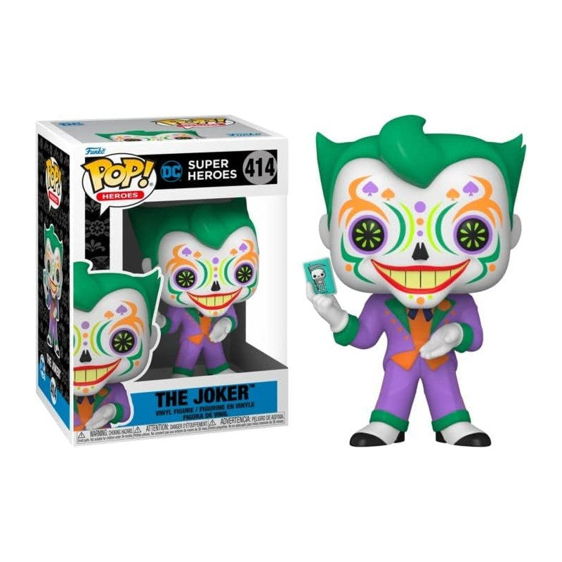 Funko Pop! DC Super Heroes - The Joker 414 + Free Protector