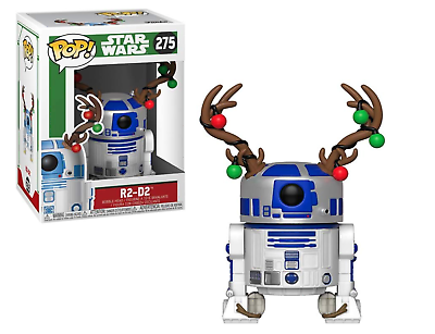Funko Pop! Star Wars Christmas Lights R2-D2 275 + Free Protector