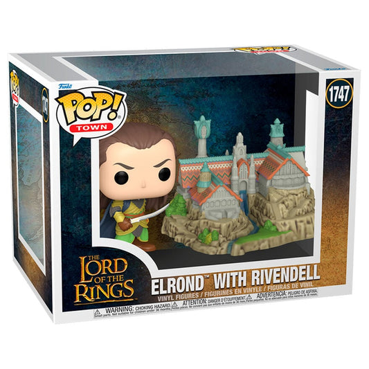 Funko Pop! Town : The Lord of the Rings - Elrond with Rivendell 1747