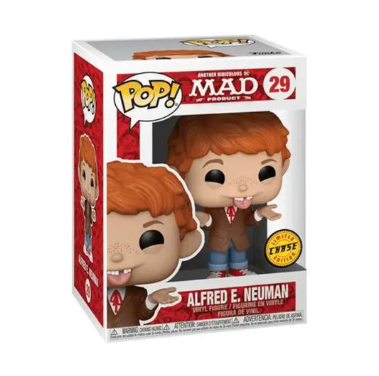 Funko Pop! Another Ridiculous MAD Product Alfred E. Neuman 29 CHASE + Free Protector