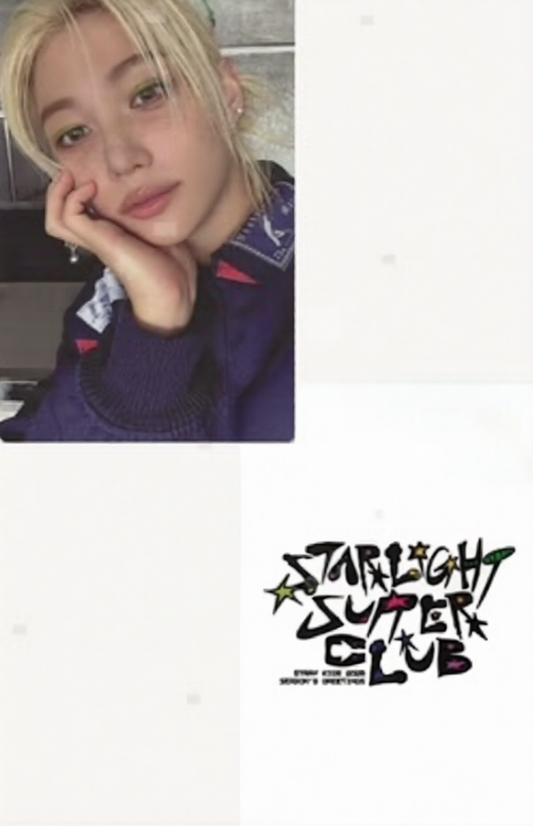 K-POP STRAY KIDS 2026 SEASON'S GREETINGS [STRAIGHT SUPPER CLUB] YES24 FELIX OFFICIAL PHOTOCARD