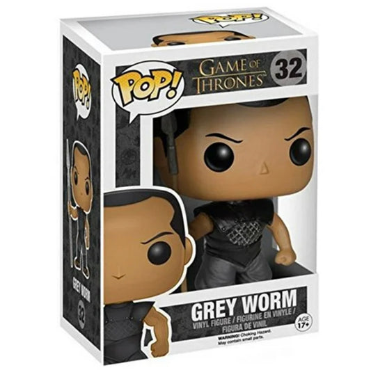 Funko Pop! Game Of Thrones Grey Worm 32 + Free Protector (VAULTED)