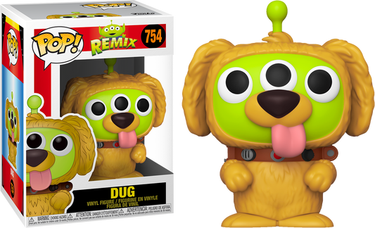 Funko Pop! Alien Remix Dug 754 + Pop Protector