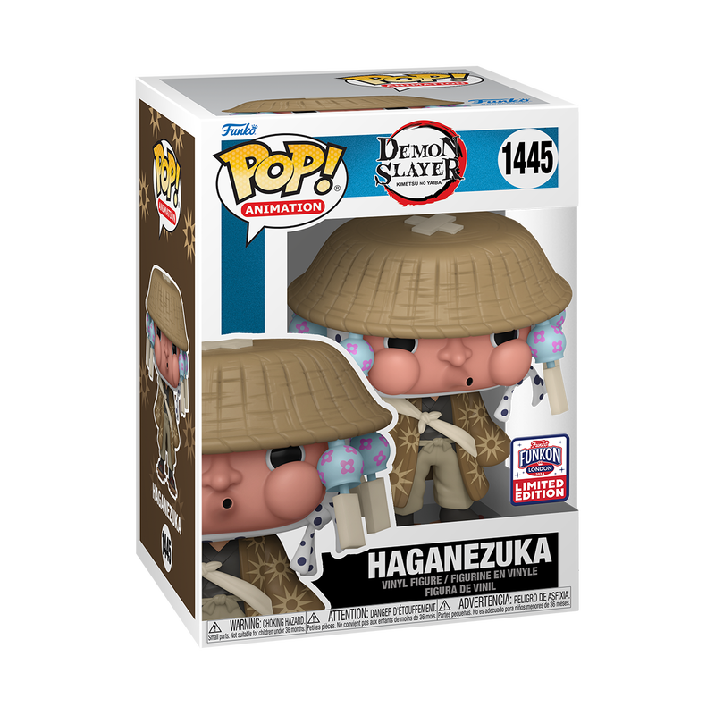 Funko Pop! Demon Slayer - Haganezuka 1445 Funkon London 2024 Exclusive + Free Protector