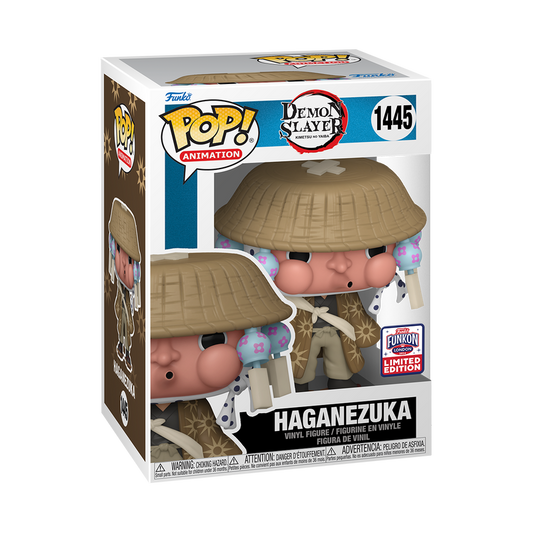 Funko Pop! Demon Slayer - Haganezuka 1445 Funkon London 2024 Exclusive + Free Protector