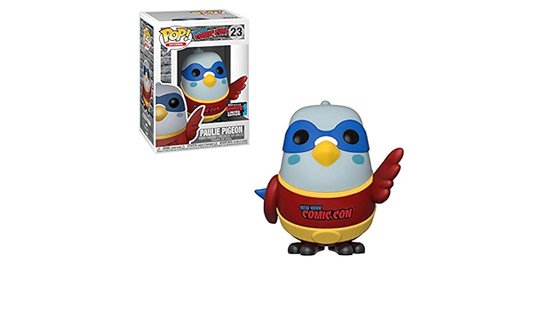 Funko POP! Paulie Pigeon 23 Red 2019 NYCC New York Comic Con NON-MINT Box +Protector