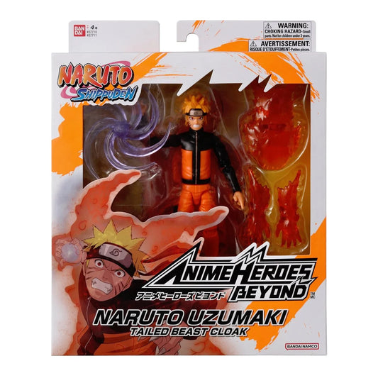 Naruto Shippuden Anime Heroes Beyond Naruto Tailed Beast Cloak Action Figure