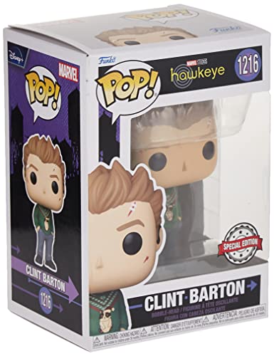 Funko POP! Hawkeye #1216 - Clint Barton Special Edition + PROTECTOR!