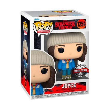 Funko Pop! Netflix Stranger Things Joyce 1254 Special Edition + Free Protector