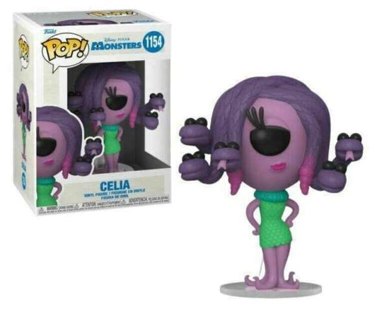 Funko Pop! Disney Pixar Monsters Inc. Celia 1154 + Free Protector