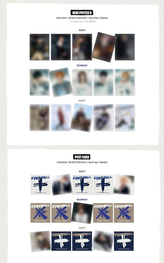 K-pop Tomorrow X Together (TXT) - The Name Chapter : Freefall - MELANCHOLY Ver. Album