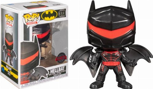 Funko Pop! DC Batman - Hellbat 373 Special Edition (VAULTED) + Free Protector