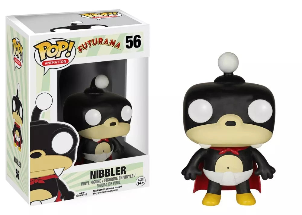 Funko Pop! Futurama - Nibbler 56 (VAULTED) + Free Protector