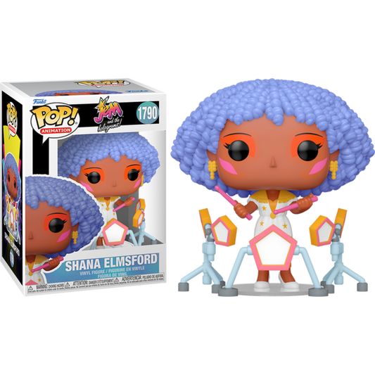 Funko Pop! Jem and the Holograms! Shana Elmsford 1790 + Pop Protector