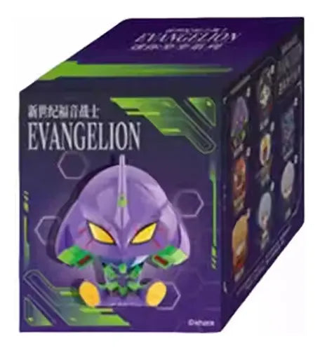 Top Toy Neon Genesis Evangelion Mini Sitting Series Mystery Blind Box Figure (One Variation Chosen at Random)