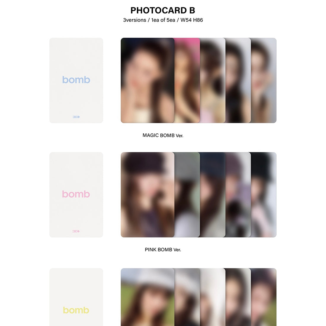 K-POP ILLIT - 3RD MINI ALBUM [BOMB] (MAGIC BOMB VER.)