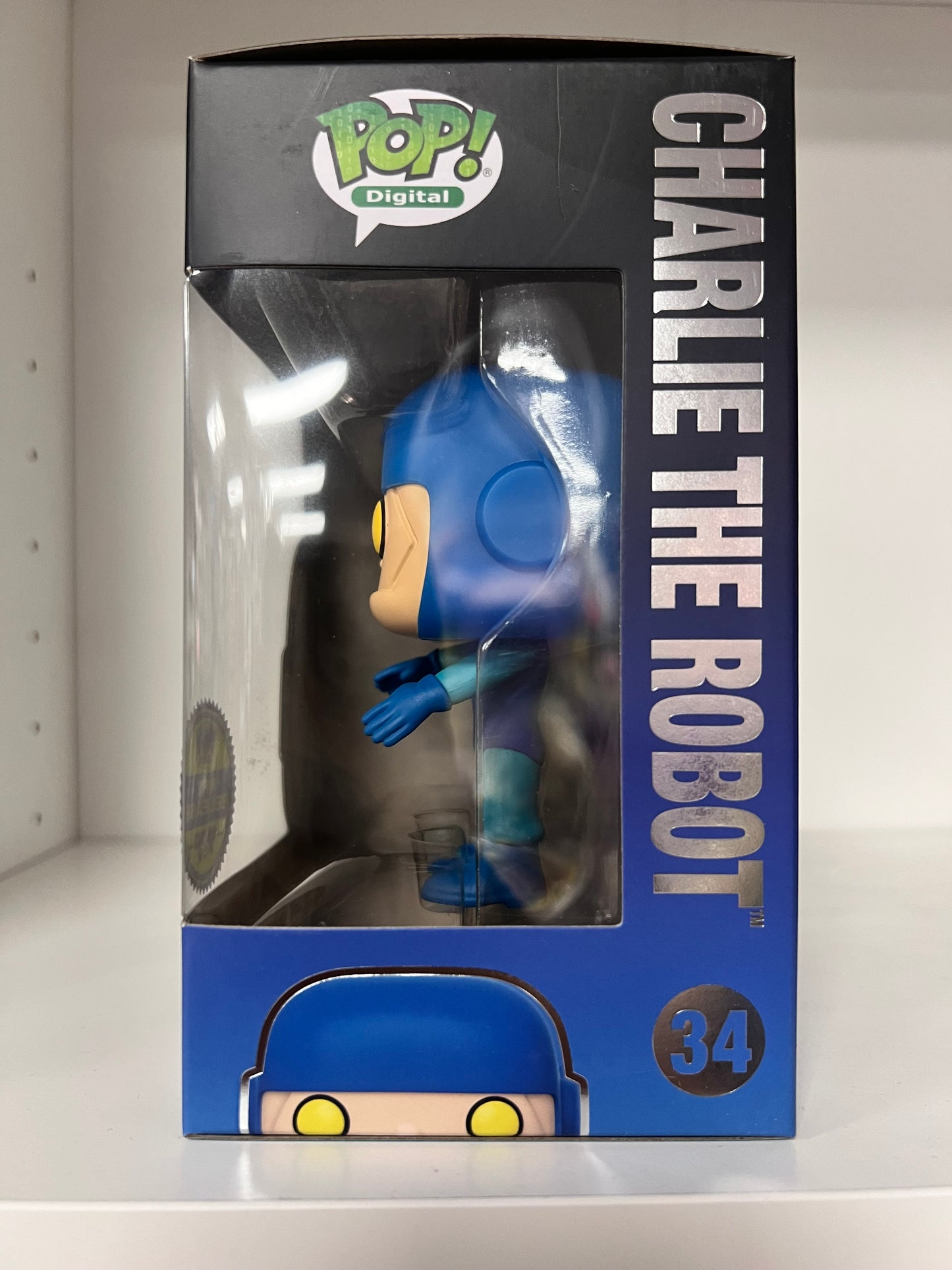 Funko Pop! Digital : Scooby-Doo! NFT Release Charlie The Robot 34 1550 PCS + Pop Project
