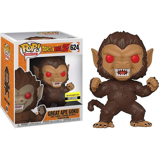 Funko Pop! Dragon Ball Z Great Ape Goku Entertainment Earth Exclusive 624 6-Inch Figure