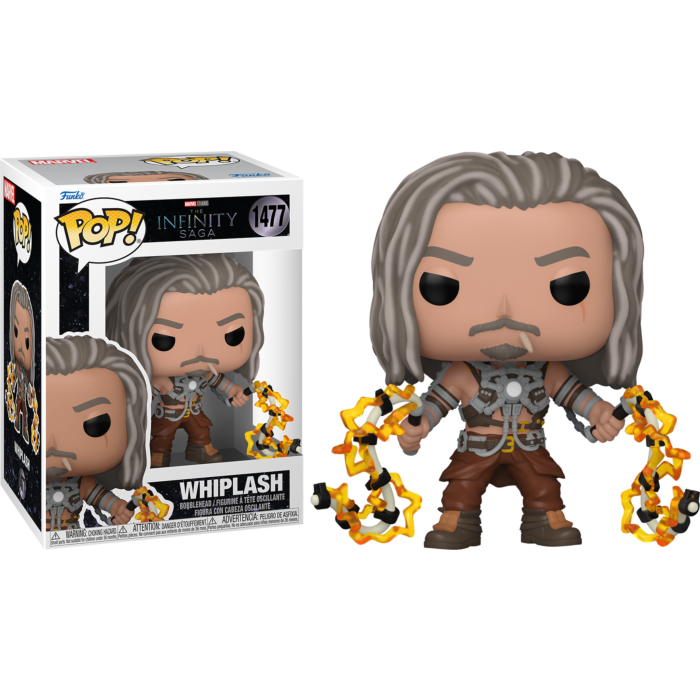 Funko Pop! Marvel Studios Infinity Saga - Whiplash 1477 + Pop Protector
