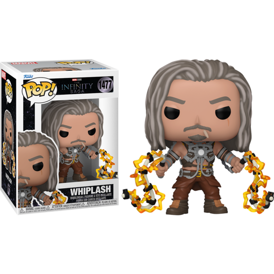 Funko Pop! Marvel Studios Infinity Saga - Whiplash 1477 + Pop Protector