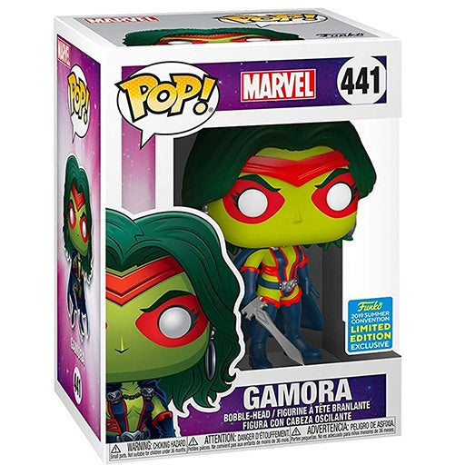 Funko POP! Marvel Guardians of the Galaxy - Gamora 441 Funko 2019 Summer Convention Exclusive (VAULTED) + PROTECTOR !