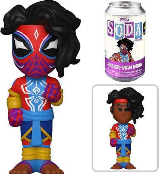 Marvel Spider-Man Into The Spiderverse - Spider-Man India Sealed Limited Edition Funko Soda Pop Figure - Chance of CHASE!