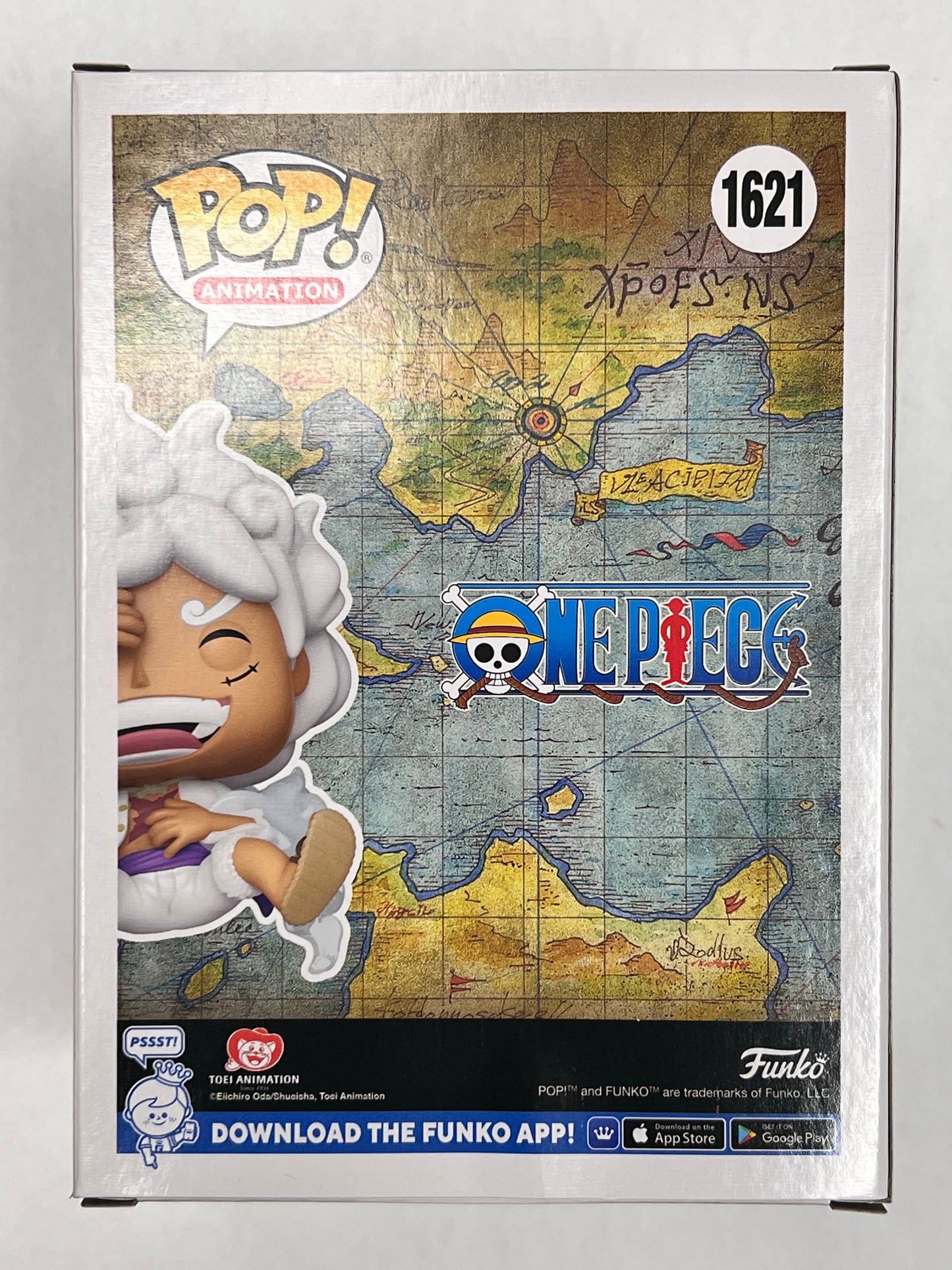 Funko Pop! One Piece - Certified Autograph Signed by Colleen Clickenbeard Luffy Gear 5 1621 GameStop Exclusive Figure + Pop Protector