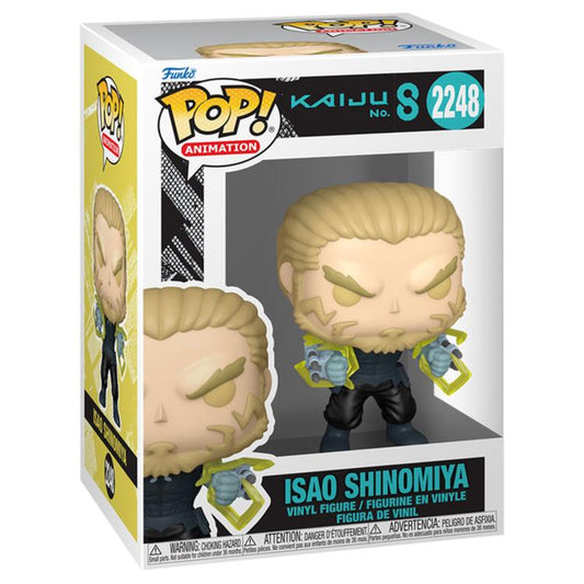 Funko Pop! Kaiju No. 8 - Isao Shinomiya 2248 Figure + Pop Protector