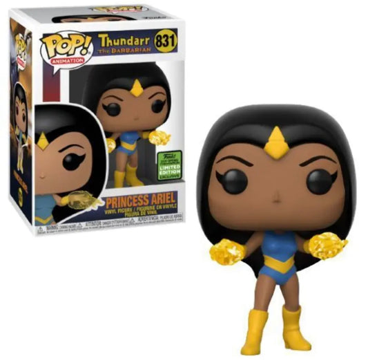 Funko Pop! Thundarr The Barbarian Princess Ariel 831 Funko 2021 Spring Convention Exclusive + Free Protector (box-ware) (VAULTED)