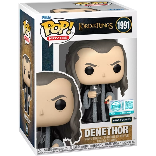Funko Pop! The Lord of the Rings - Denethor 1991 Funko Supreme 9500 PCS Limited Edition Figure + Pop Protector