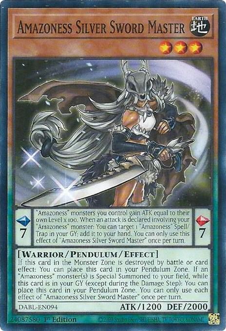 Amazoness Silver Sword Master - Darkwing Blast (DABL)