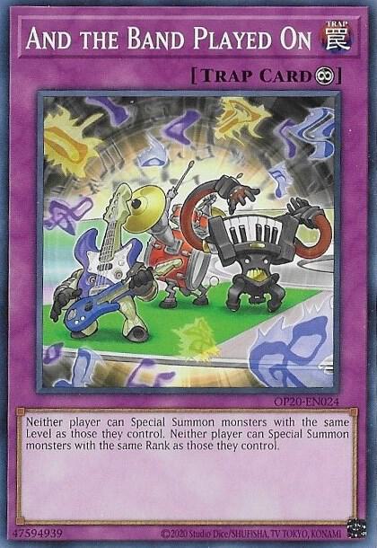And the Band Played On - OTS Tournament Pack 20 (OP20)