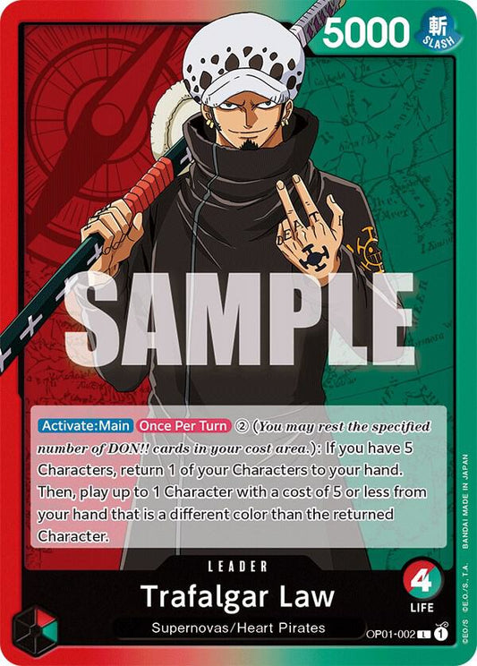 One Piece TCG - Trafalgar Law (002) - Romance Dawn (OP01)