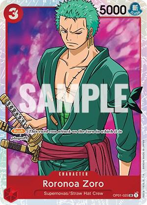 One Piece TCG - Roronoa Zoro (025) - Romance Dawn (OP01)