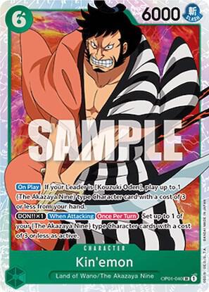 One Piece TCG! Kin'emon - Romance Dawn (OP01)