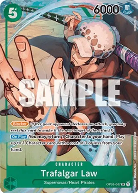 One Piece TCG! Trafalgar Law (047) (Parallel) - Romance Dawn (OP01)