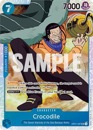One Piece TCG - Crocodile (067) - Romance Dawn (OP01)