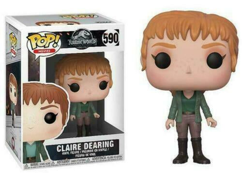 Funko POP! Movies: Jurassic World #590 - Claire Dearing (VAULTED) + Free Protector