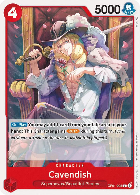 One Piece TCG - Cavendish - Romance Dawn (OP01)