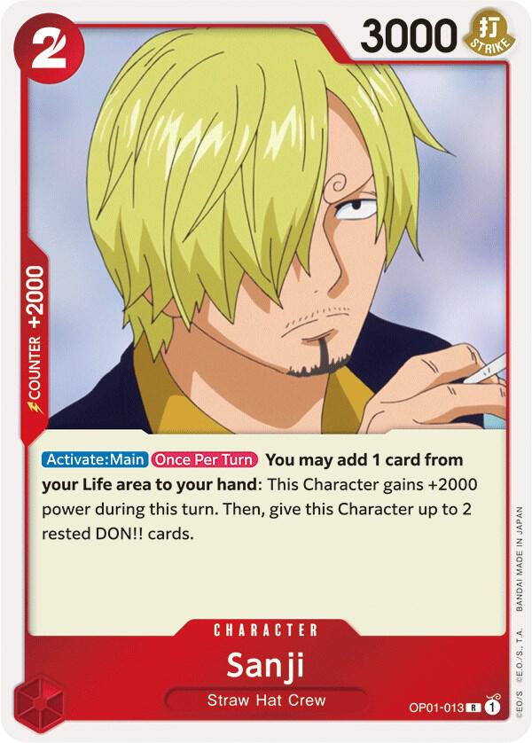 One Piece TCG - Sanji - Romance Dawn (OP01)