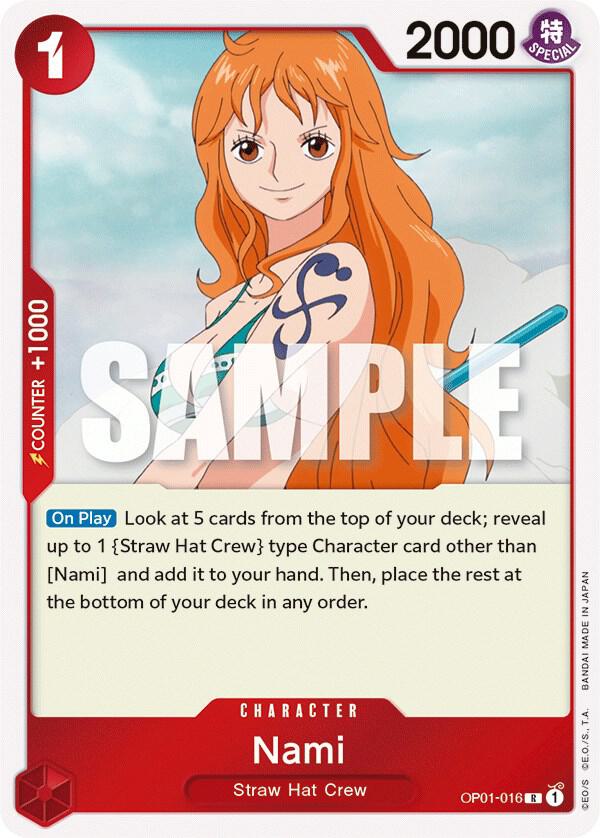 One Piece TCG - Nami - Romance Dawn (OP01)