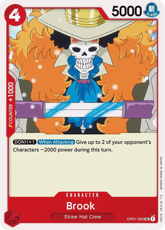 One Piece TCG - Brook - Romance Dawn (OP01)