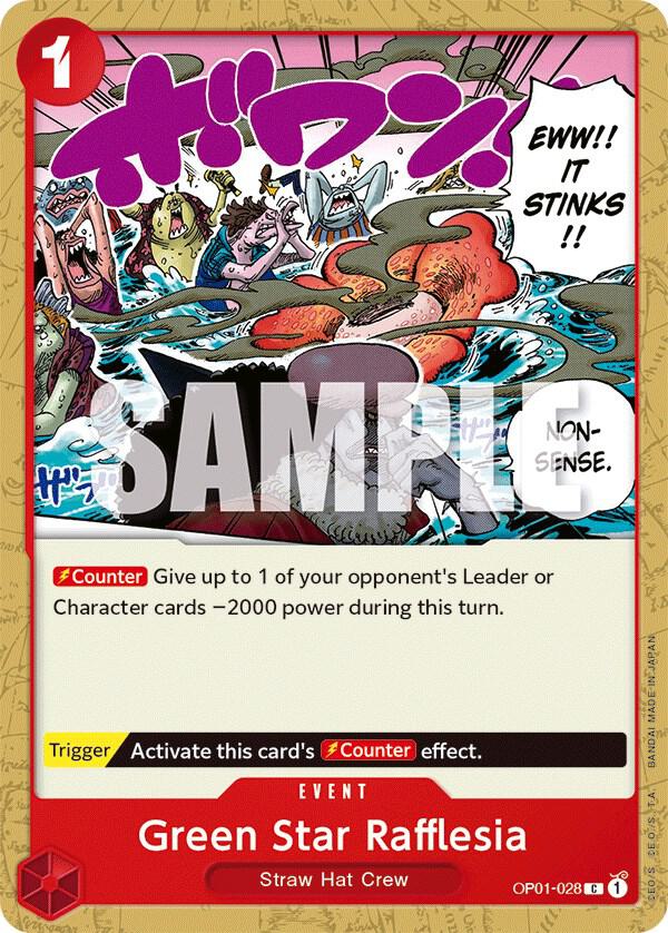 One Piece TCG - Green Star Rafflesia - Romance Dawn (OP01)