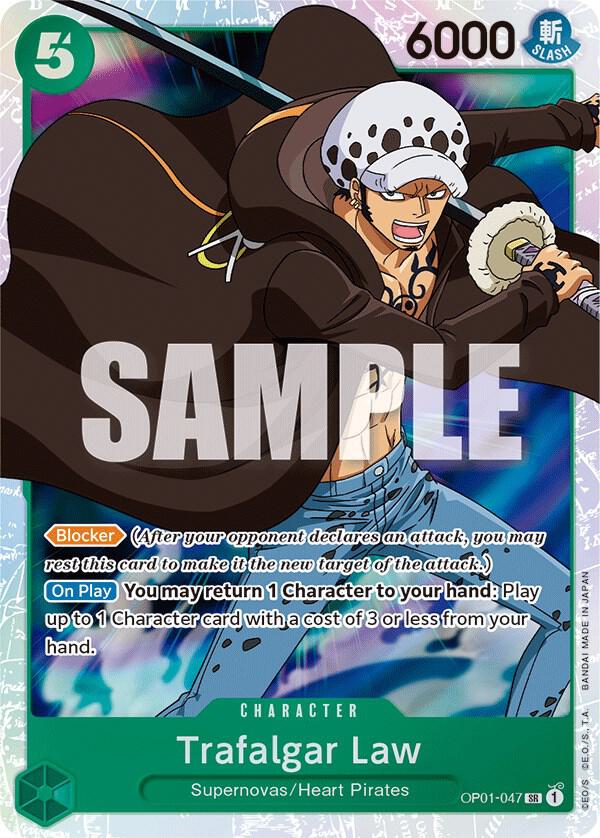 One Piece TCG - Trafalgar Law (047) - Romance Dawn (OP01)