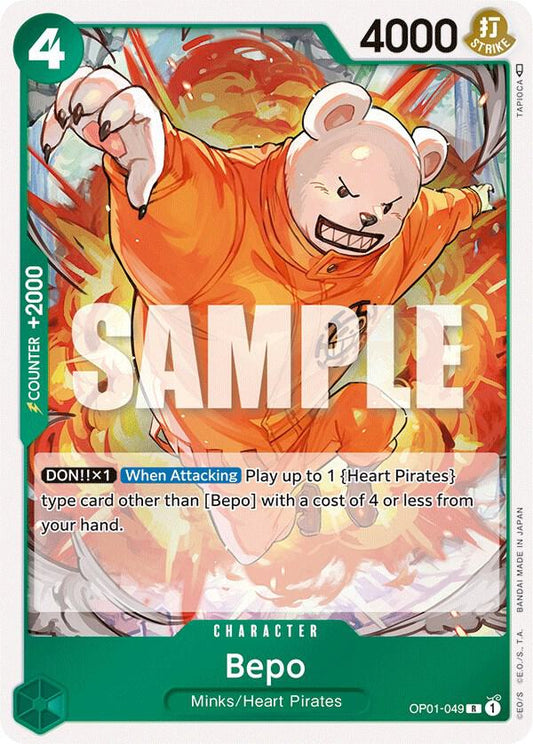 One Piece TCG - Bepo - Romance Dawn (OP01)