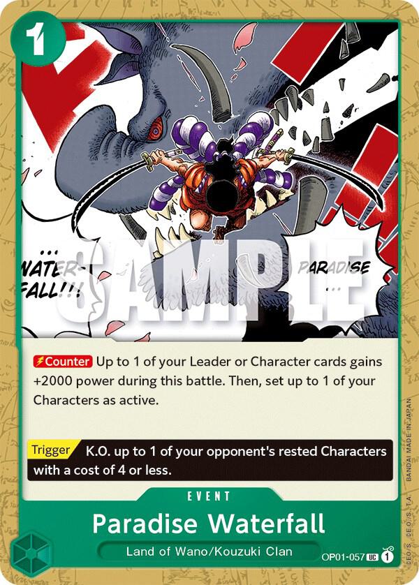 One Piece TCG - Paradise Waterfall - Romance Dawn (OP01)