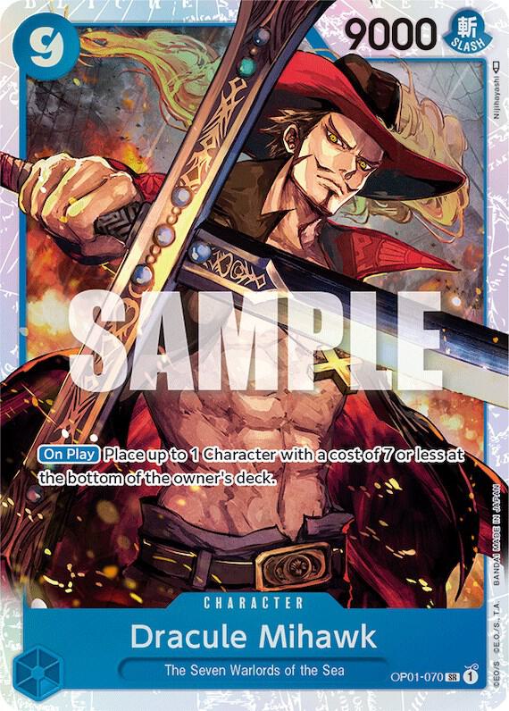 One Piece TCG - Dracule Mihawk - Romance Dawn (OP01)