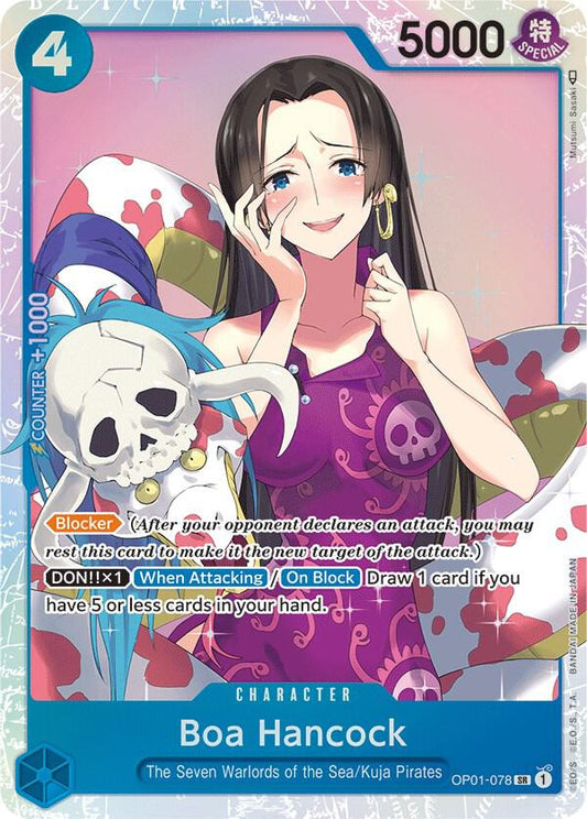 One Piece TCG! Boa Hancock - Romance Dawn (OP01-078)