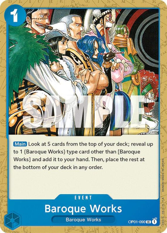 One Piece TCG - Baroque Works - Romance Dawn (OP01)