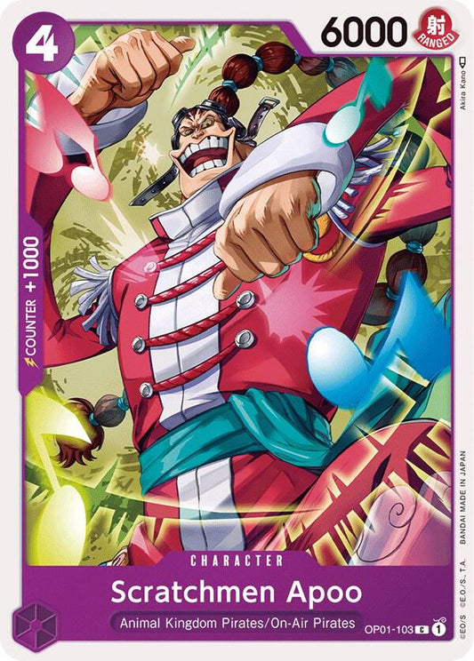 One Piece TCG - Scratchmen Apoo - Romance Dawn (OP01)